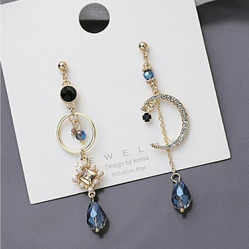 Moon Drop Earrings - Picture 2 of 5